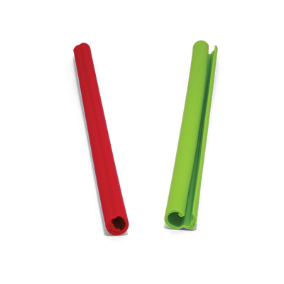 PAJITAS DE SILICONA CON 4PIEZAS