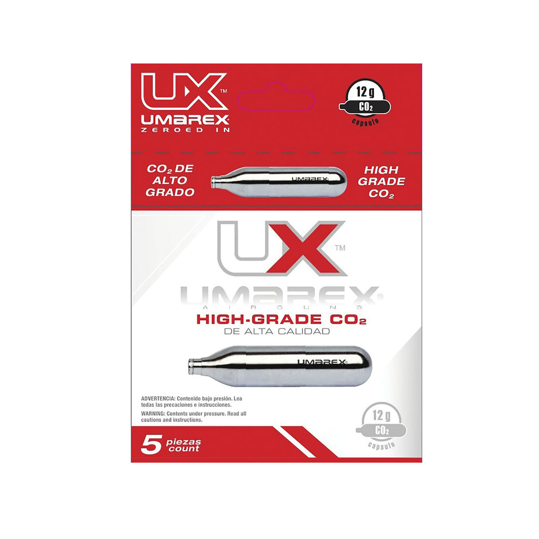 PAQUETE 5 PZAS CILINDRO 12 GR CO2 UMAREX