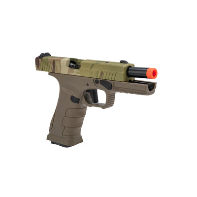 PISTOLA AIRSOFT APS XTP GAS BLOWBACK MULTICAM