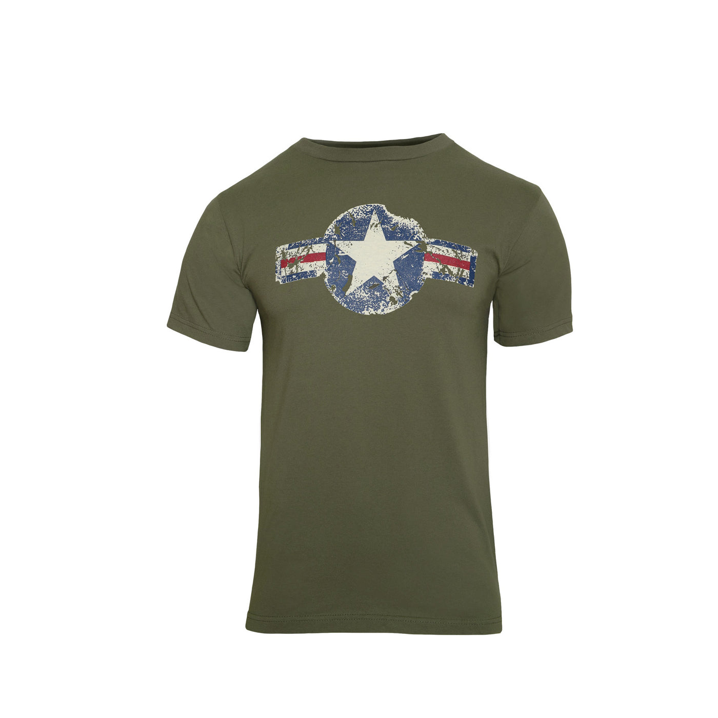 PLAYERA VINTAGE ARMY AIR CORPS OLIVE