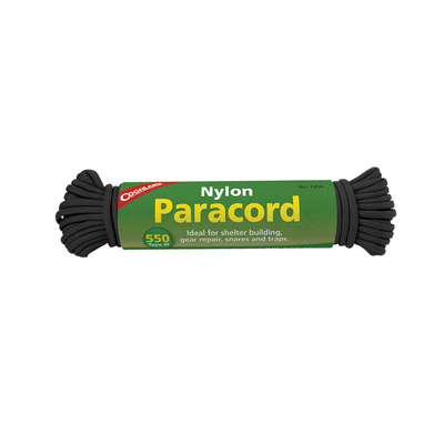Paracord 50 pies NEGRO COGHLANS