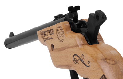Pistola Salva Western Cañon Largo Cal. 4.5
