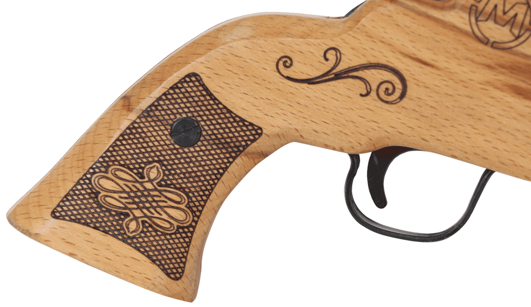 Pistola Salva Western Cañon Largo Cal. 4.5