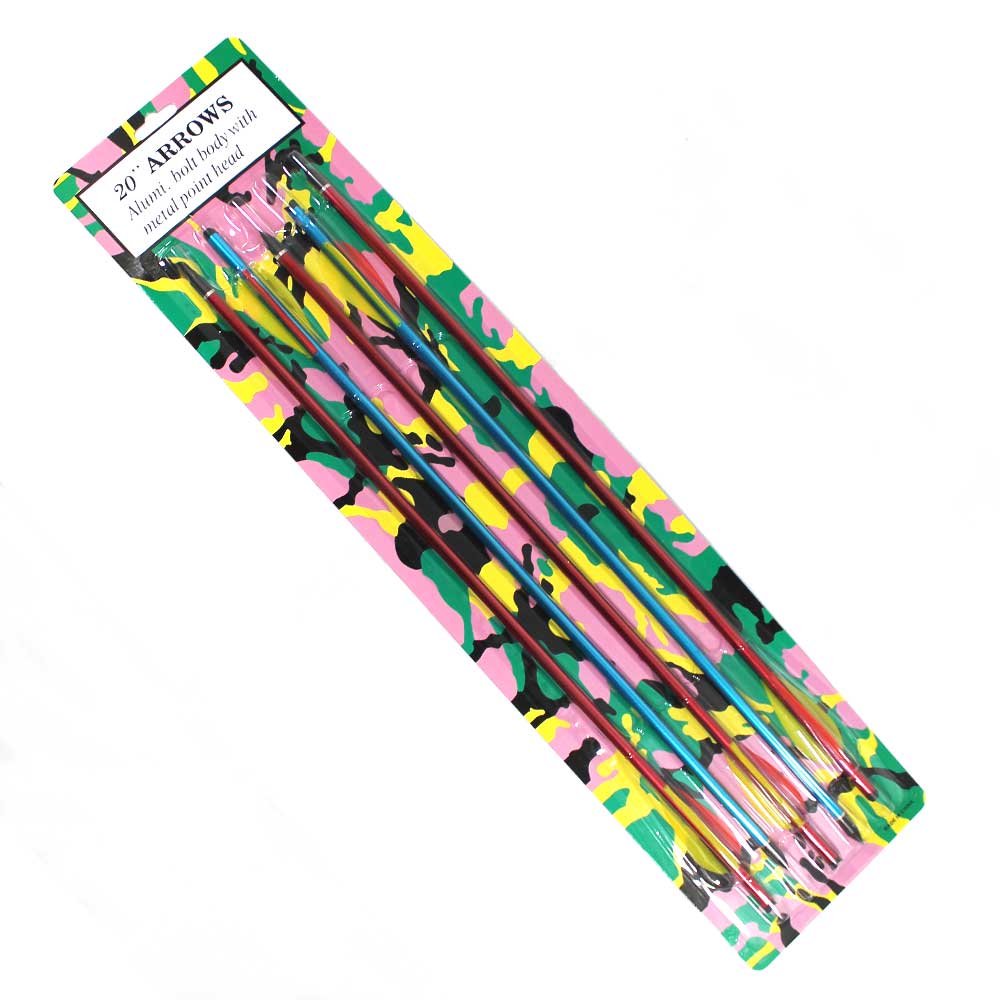 SET DE 5 FLECHAS PARA BALLESTA 20"