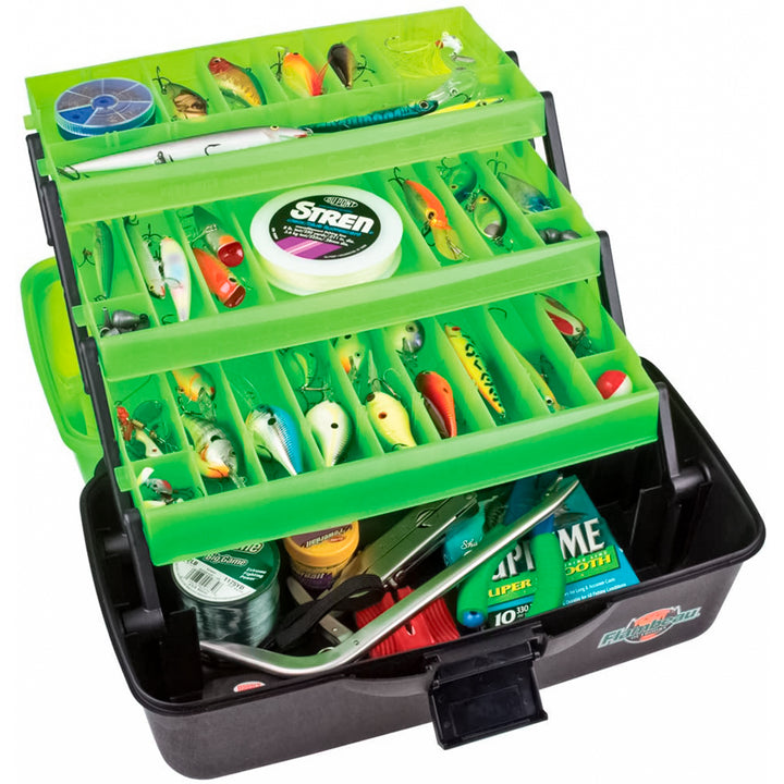 CAJA DE PESCA FLAMBEAU 3 REPISAS DE 27 DIVISIONES GREEN/BLACK