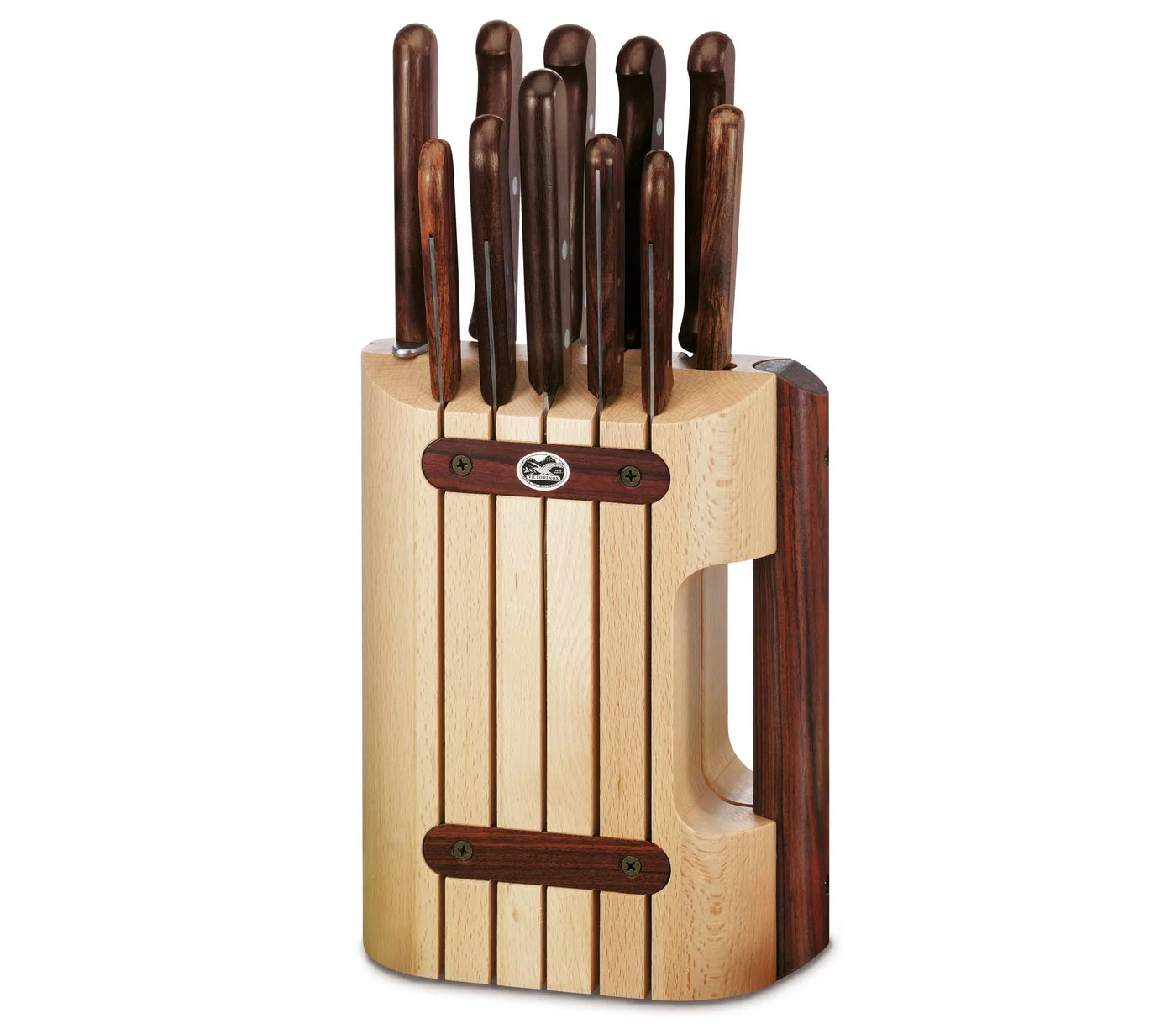 Soporte para cuchillos Wood, 11 piezas