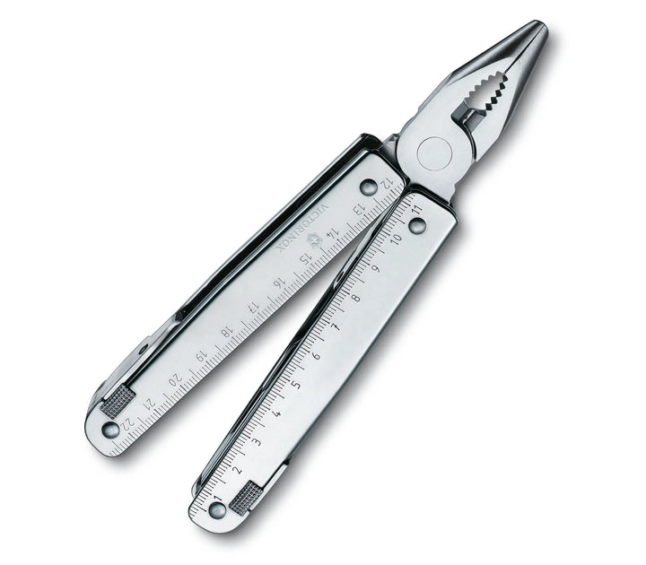 SwissTool X, en estuche de piel 23 USOS