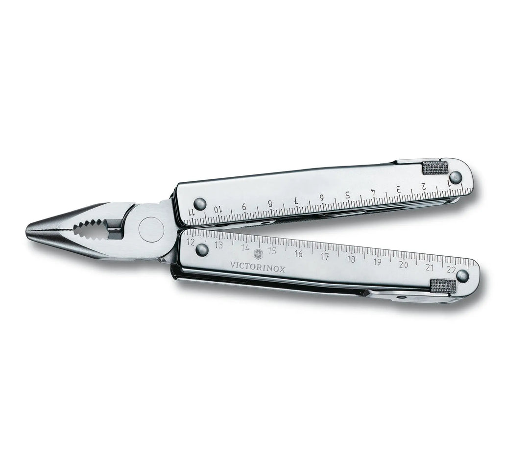 SwissTool X, en estuche de piel 23 USOS