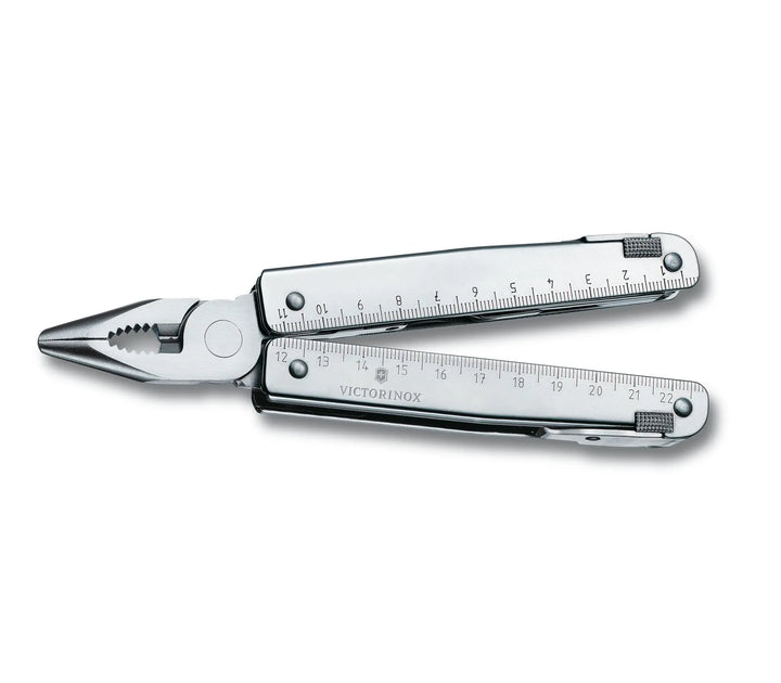 SwissTool X, en estuche de piel 23 USOS