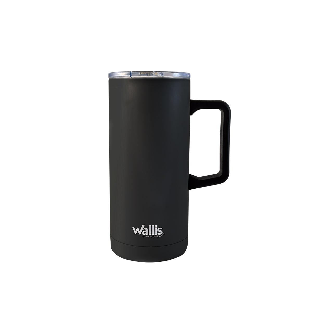 TAZA TERMICA DE ACERO INOXIDABLE,500 ML NEGRO