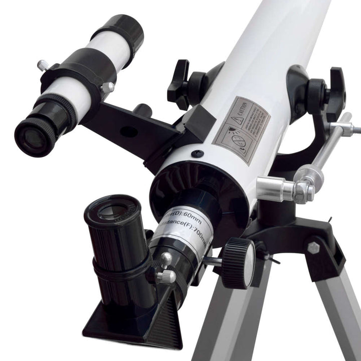 TELESCOPIO REFRACTOR 525X700MMX60MM, BLANCO