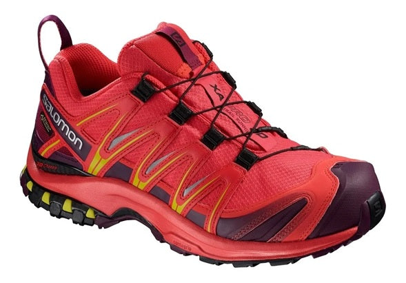 TENIS XA PRO 3D GTX ROJO DAMA SALOMON - El Viajero del Norte