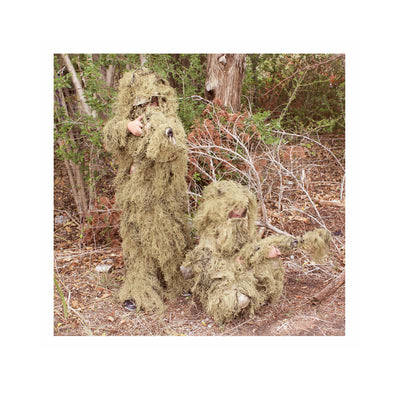 Traje de Ghillie Suit Camuflaje Desierto para Sniper Francotirador M/L