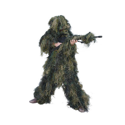 Traje de Ghillie Suit Camuflaje Woodland para Sniper Francotirador M/L