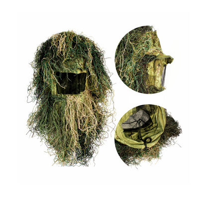 Traje de Ghillie Suit Camuflaje Woodland para Sniper Francotirador M/L