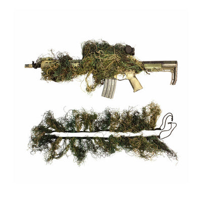 Traje de Ghillie Suit Camuflaje Woodland para Sniper Francotirador M/L