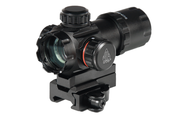 Mira UTG 3.9" ITA Rojo/Verde CQB Dot Sight con montaje QD integral