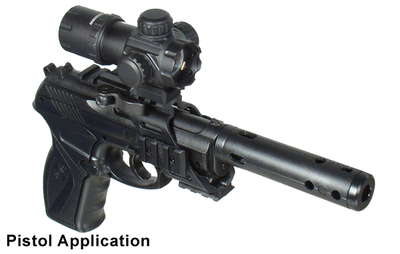 Mira UTG 3.9" ITA Rojo/Verde CQB Dot Sight con montaje QD integral