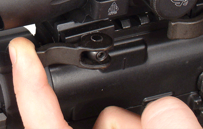 Mira UTG 3.9" ITA Rojo/Verde CQB Dot Sight con montaje QD integral