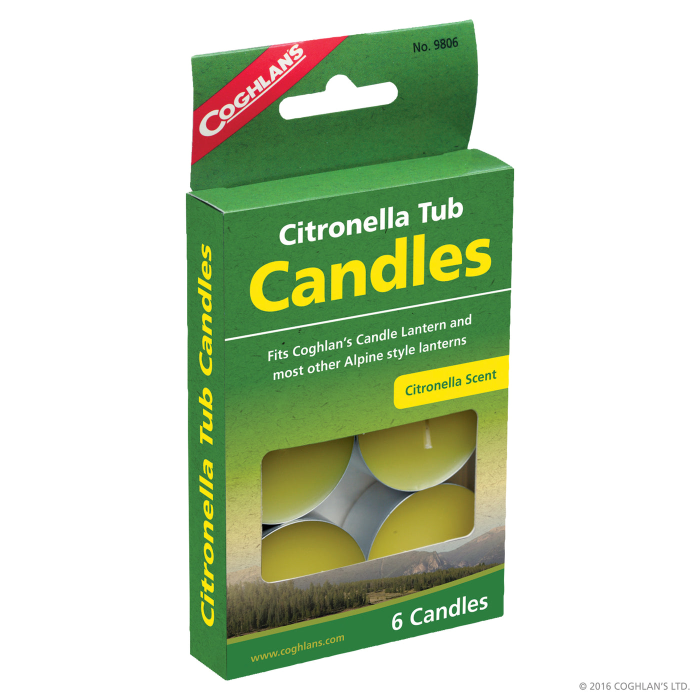 VELAS CITRONELLA 6PIEZAS