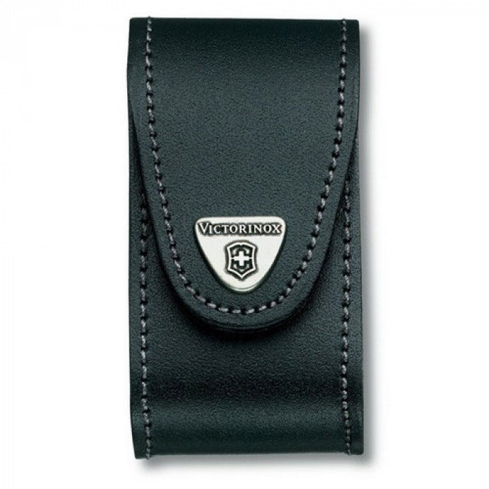 VICTORINOX FUNDA DE PIEL NEGRA CON CLIP PARA HERRAMIENTA DE 91mm - El Viajero del Norte