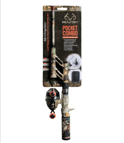 Microcombo caña y carrete telescópico Realtree - El Viajero del Norte