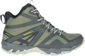 BOTA MERRELL MERU MID WP OLIVE - El Viajero del Norte