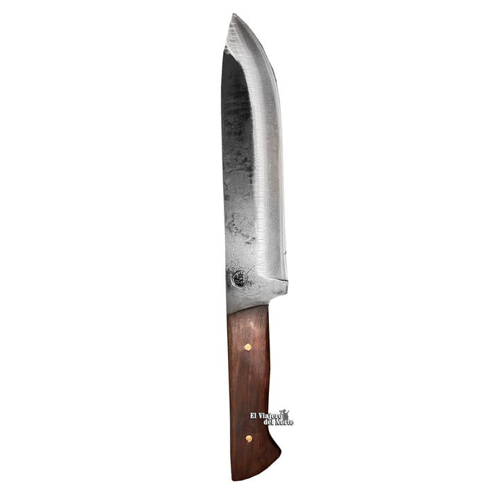 SET PARRILLERO AJE DE 3PIEZAS (CUCHILLO, HACHA, TRINCHE) DE MADERA
