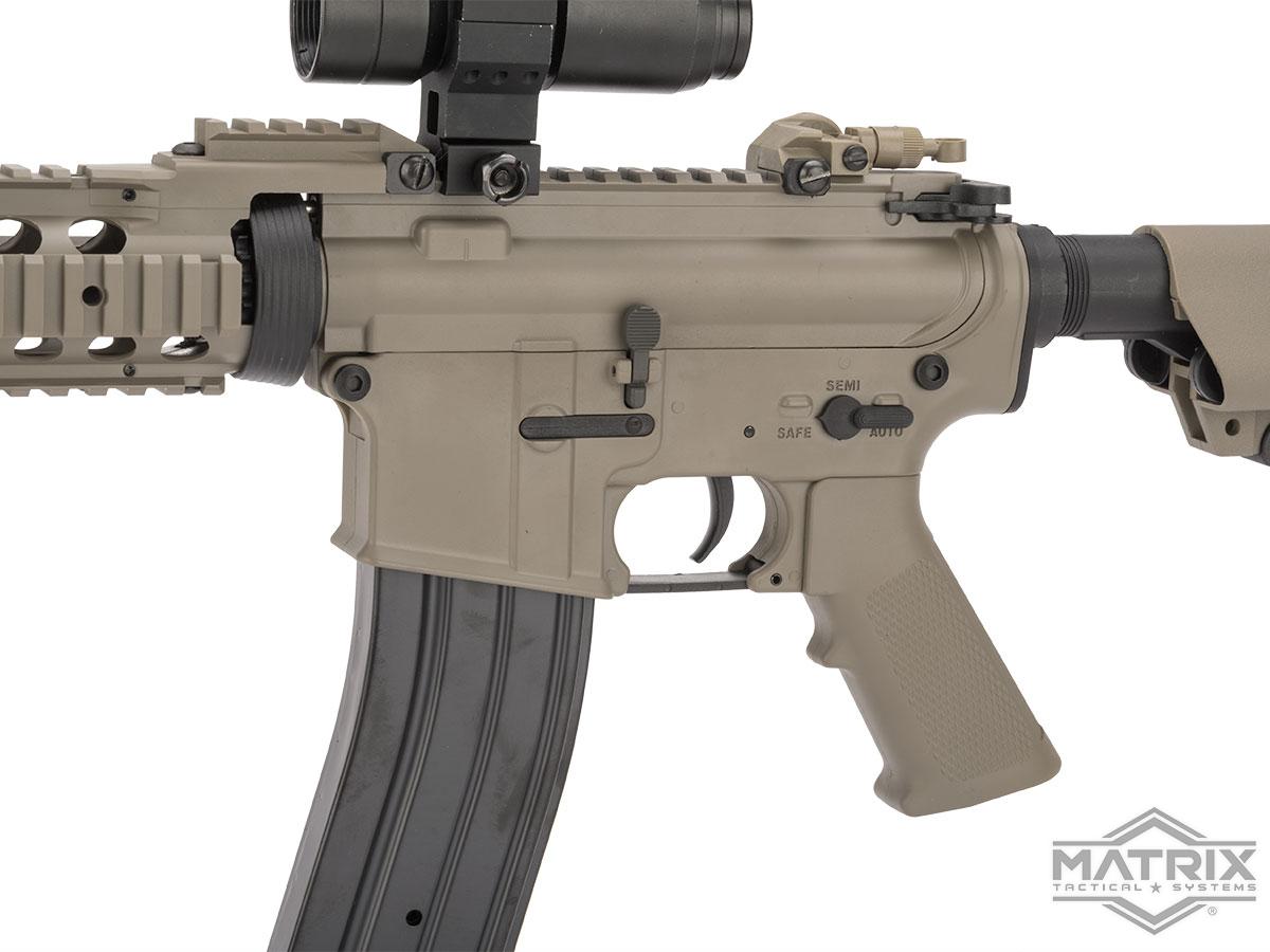 Rifle Matrix Goliath Sportline M4 CQB RIS II AEG TANG DESERT