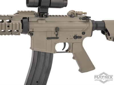 Rifle Matrix Goliath Sportline M4 CQB RIS II AEG TANG DESERT